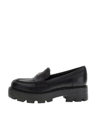GUESS YAMINA Leather moccasin BLACK - Women&rsquo;s shoes - 2