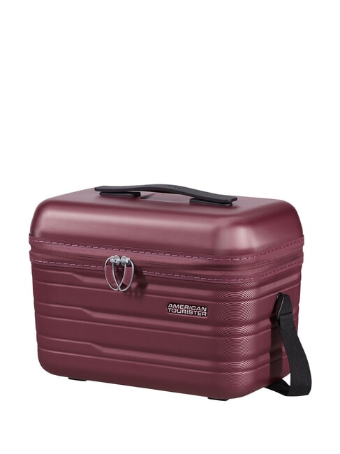 FLASHLINE Rigid beauty case with shoulder strap iced berry - Beauty Case