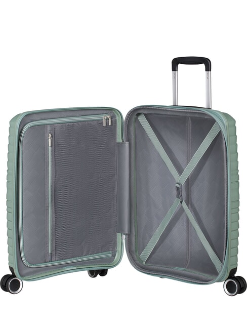 FLYTWIST  Carry-on luggage, expandable botanical green - Hand luggage