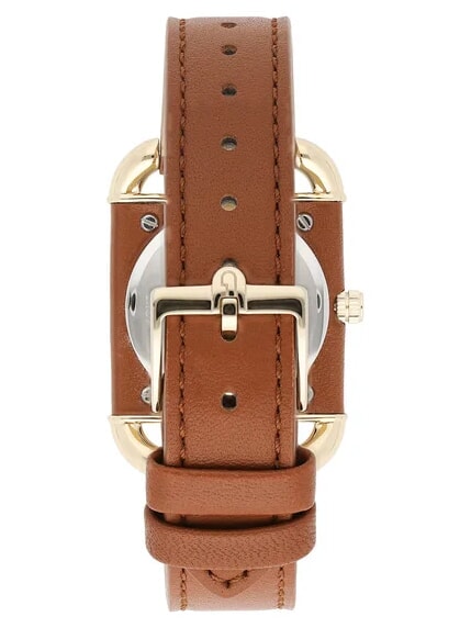 ARCO SQUARE Fashion watch white and brown - Watches