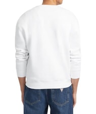 GUESS JEANS REGULAR AMERICAN Crewneck sweatshirt purwhite - Sweatshirts - 4