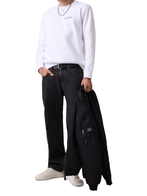 REGULAR AMERICAN Crewneck sweatshirt purwhite - Sweatshirts