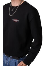 GUESS JEANS REGULAR AMERICAN Crewneck sweatshirt jetbla - Sweatshirts - 3