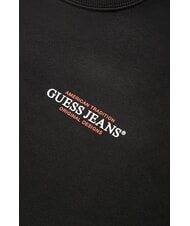 GUESS JEANS REGULAR AMERICAN Crewneck sweatshirt jetbla - Sweatshirts - 6