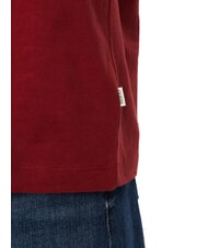 GUESS JEANS MINI TRIANGLE Cotton T-shirt vineyard red - T-shirt - 5