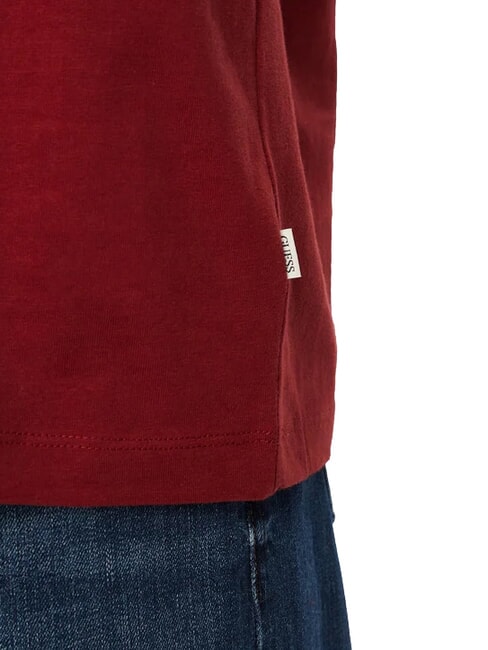 MINI TRIANGLE Cotton T-shirt vineyard red - T-shirt