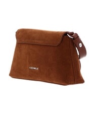 COCCINELLE NIKLA SUEDE BIM Mini shoulder bag cognac - Women&rsquo;s Bags - 3