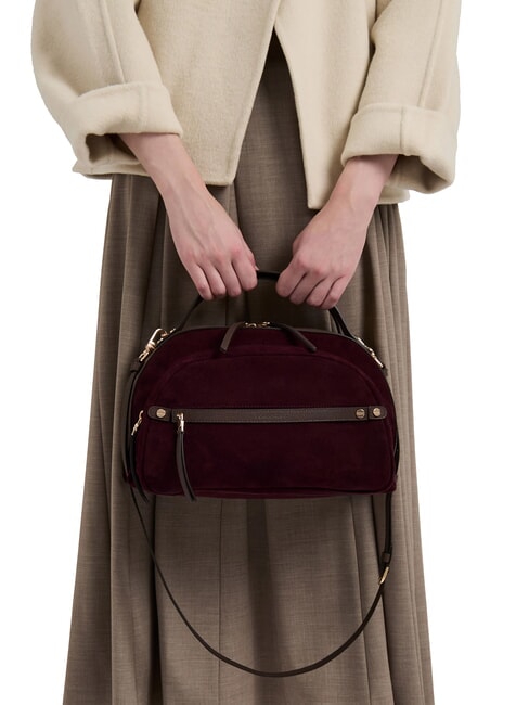 B-GALLERY Handbag, with shoulder strap cabernet/cocoa - Women&rsquo;s Bags