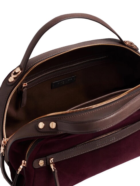 B-GALLERY Handbag, with shoulder strap cabernet/cocoa - Women&rsquo;s Bags