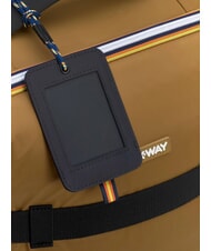 KWAY BLOSSAC  Waterproof Hand Luggage Trolley brown otter-black p - Hand luggage - 4