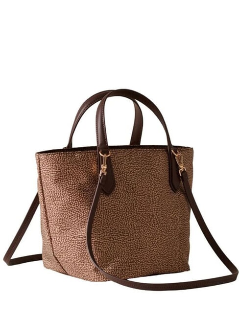 B-ESCAPE Handbag with shoulder strap beige/chestnut - Women&rsquo;s Bags