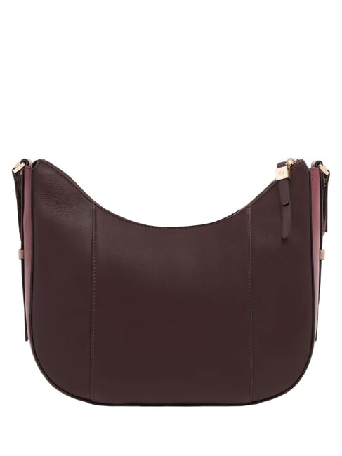 CIRCLE Shoulder bag, leather burgundy/pink - Women&rsquo;s Bags