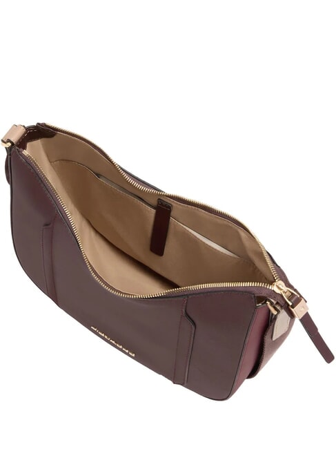 CIRCLE Shoulder bag, leather burgundy/pink - Women&rsquo;s Bags