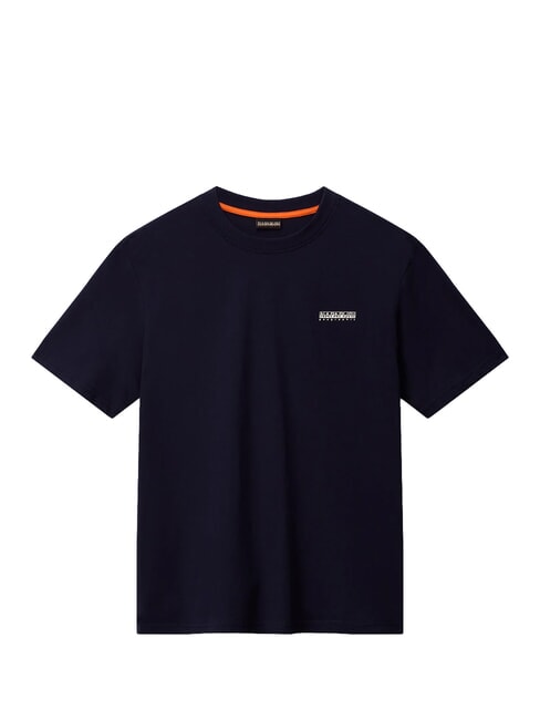 S-SMALL BOX SS Cotton T-Shirt blu marine - T-shirt