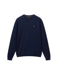 NAPAPIJRI DAMAVAND Wool sweater blu marine - Men's Sweaters - 3