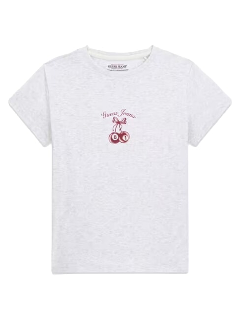 CHERRY REGULAR Short-sleeved T-shirt gj lt grey heather - T-shirt