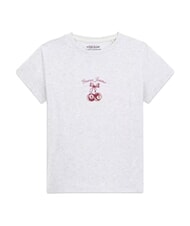 GUESS JEANS CHERRY REGULAR Short-sleeved T-shirt gj lt grey heather - T-shirt - 5