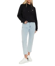 GUESS JEANS REGULAR MINI Hoodie jetbla - Women's Sweatshirts - 3