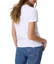 GUESS JEANS TRIANGLE Cotton T-shirt - T-shirt