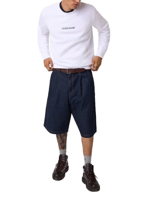 SLIM LOGO Sweatshirt purwhite - Sweatshirts