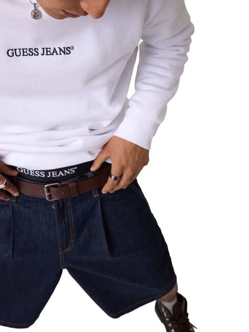 SLIM LOGO Sweatshirt purwhite - Sweatshirts