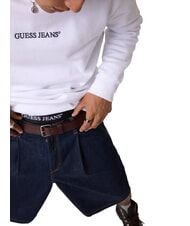 GUESS JEANS SLIM LOGO Sweatshirt purwhite - Sweatshirts - 5