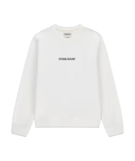 GUESS JEANS SLIM LOGO Sweatshirt purwhite - Sweatshirts - 6