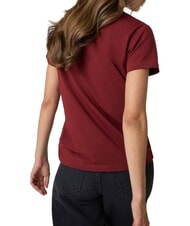 GUESS JEANS CHERRY REGULAR Short-sleeved T-shirt vineyard red - T-shirt - 2