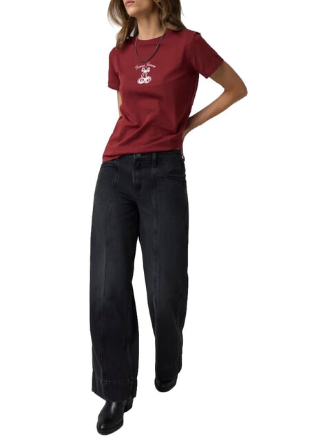 CHERRY REGULAR Short-sleeved T-shirt vineyard red - T-shirt