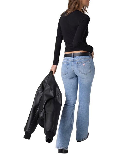 SLIM LOGO EMBOSSED Long-sleeved T-shirt jetbla - Sweatshirts