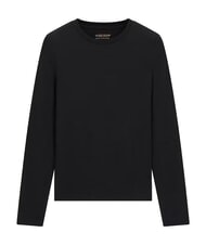 GUESS JEANS SLIM LOGO EMBOSSED Long-sleeved T-shirt jetbla - Sweatshirts - 7
