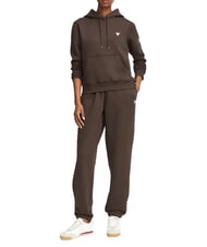 GUESS JEANS REGULAR MINI Hoodie dark coffee - Women's Sweatshirts - 3