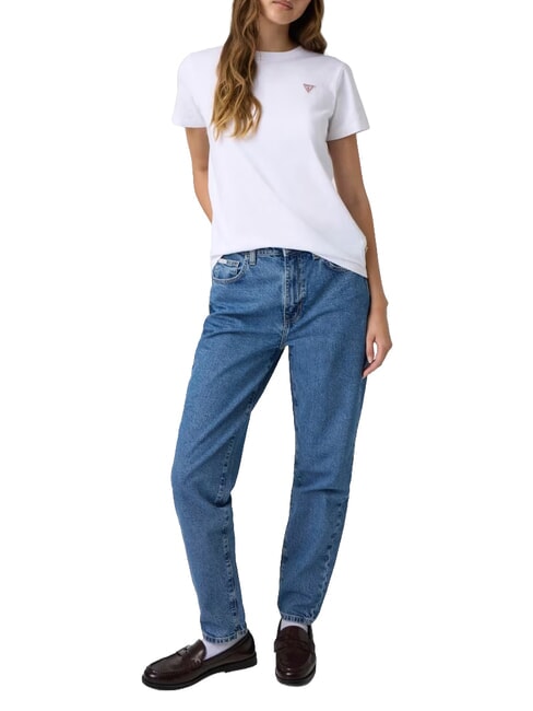TRIANGLE Cotton T-shirt purwhite - T-shirt
