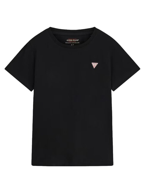 TRIANGLE Cotton T-shirt jetbla - T-shirt