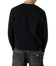 GUESS JEANS SLIM LOGO Sweatshirt jetbla - Sweatshirts - 2