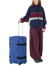 EASTPAK TRANSIT'R PLUS M Medium trolley indigo blue - Semi-rigid Trolley Cases - 6