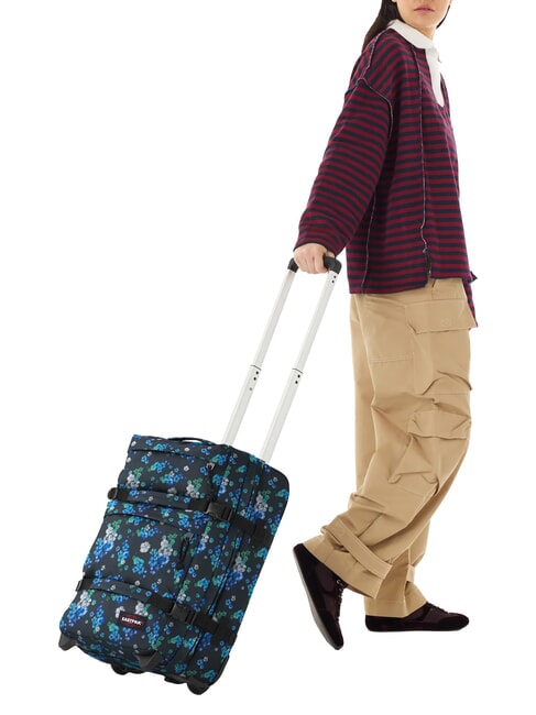 TRANSIT'R PLUS S Hand luggage trolley floralbloomblac - Hand luggage