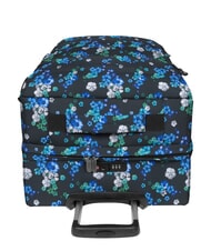 EASTPAK TRANSIT'R PLUS L Large trolley floralbloomblac - Semi-rigid Trolley Cases - 5