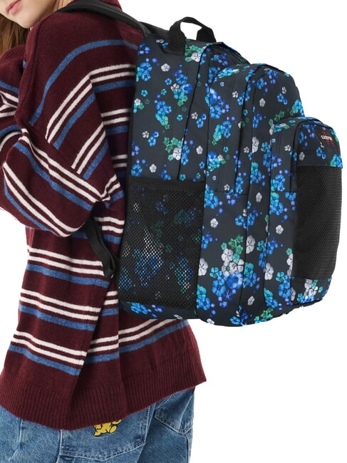 PINNACLE STUDY BUDDY Backpack with 15.6" laptop holder floralbloomblac - Backpacks & School and Leisure