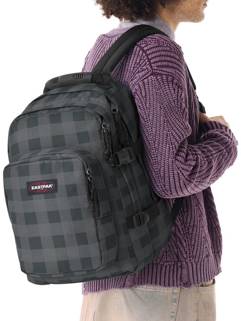 PROVIDER Laptop backpack 15 " checker gray - Backpacks & School and Leisure