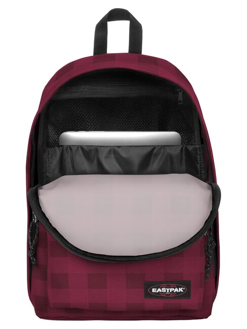 OUT OF OFFICE 13 "laptop backpack checkerburgundy - Backpacks & School and Leisure