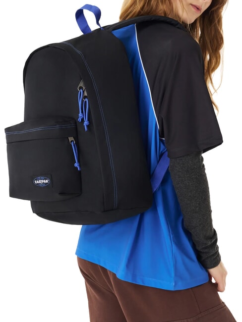 OUT OF OFFICE 13 "laptop backpack contrast black blue - Backpacks & School and Leisure