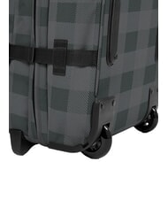 EASTPAK TRANVERZ M Medium trolley checker gray - Semi-rigid Trolley Cases - 4