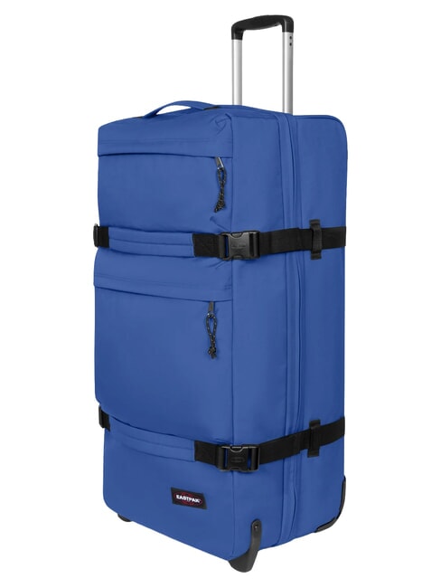 TRANSIT'R PLUS L Large trolley indigo blue - Semi-rigid Trolley Cases
