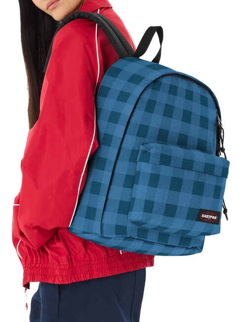 OUT OF OFFICE 13 "laptop backpack checker blue - Backpacks & School and Leisure