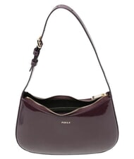 FURLA MARGOT Shoulder bag, in patent leather winter bloom - Women&rsquo;s Bags - 3