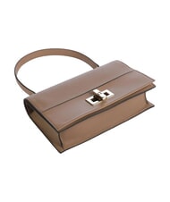 FURLA AMELIA Leather shoulder bag, with shoulder strap toffee - Women&rsquo;s Bags - 4