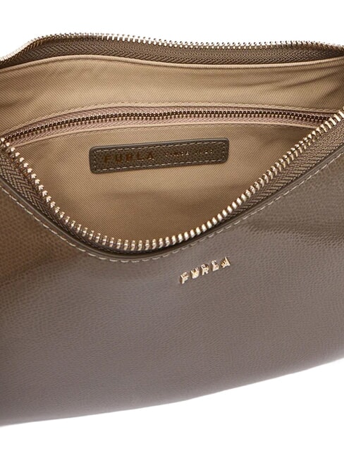 MARGOT Shoulder bag, in patent leather muddy gray - Women&rsquo;s Bags
