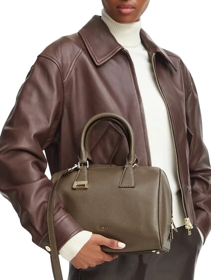 OLIVIA Handbag with shoulder strap muddy gray - Women&rsquo;s Bags