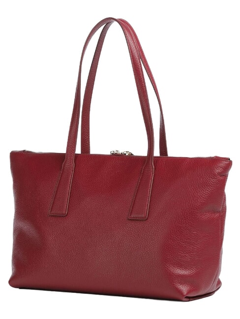 OLIVIA Leather shopper CHERRY d - Women&rsquo;s Bags